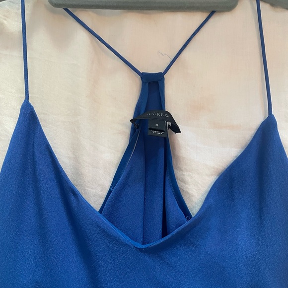 Electric Blue Silk Camisole by J. Crew - Picture 4 of 7